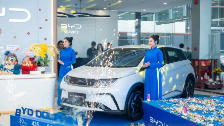 BYD khai trương showroom chuẩn 4S tại Cần Thơ