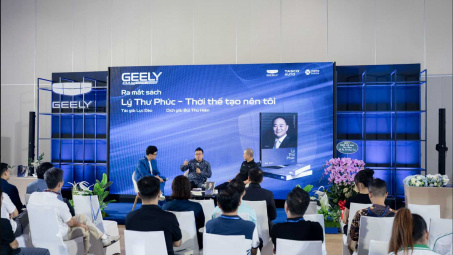 Alpha Books và Tasco Auto ra mắt sách về Lý Thư Phúc - nhà sáng lập hãng xe Geely