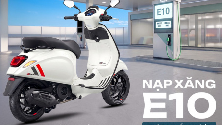 Piaggio Việt Nam “lên tiếng” về xăng E10