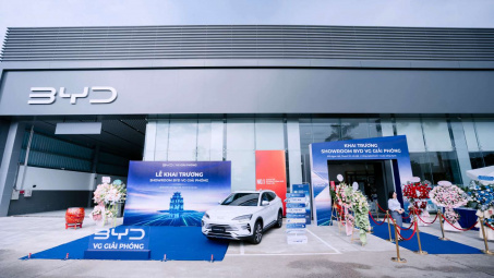 BYD Việt Nam khai trương thêm 2 showroom mới