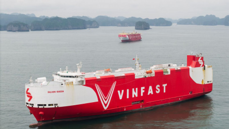 5.000 ô tô điện VinFast lên tàu xuất khẩu ra thế giới