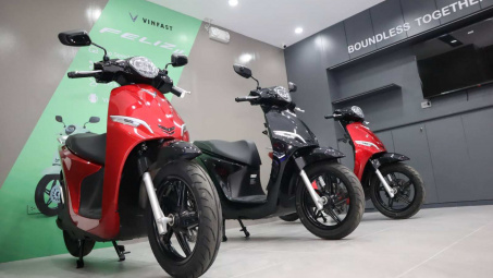 VinFast khai trương 21 đại lý xe máy điện tại Philippines