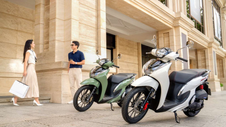 Honda SH mode 2027 ra mắt Việt Nam: Thêm màn hình TFT, giá từ 60,79 triệu đồng