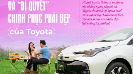 Vios và “bí quyết” chinh phục phái đẹp của Toyota