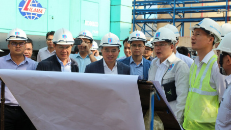 Sức sống mới trên công trường dự án NMNĐ Thái Bình 2