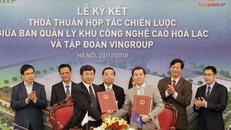 Vingroup sẽ đầu tư 1.200 tỷ đồng cho nhà máy sản xuất thiết bị công nghệ cao