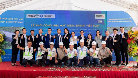 Khởi công xây dựng nhà máy Widia Shinki Việt Nam