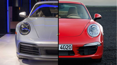 So găng 2 thế hệ xe Porsche 911 Carrera: thay đổi từ bên trong