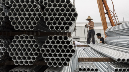Giá đồng giảm do hoạt động sản xuất công nghiệp tại Trung Quốc suy yếu