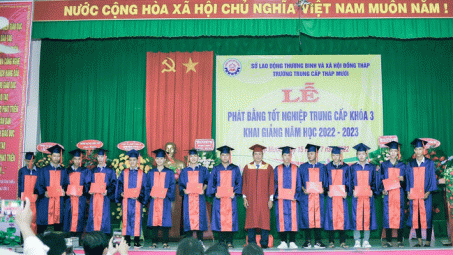 Trường Trung cấp Tháp Mười: Đào tạo ngành nghề theo nhu cầu của xã hội