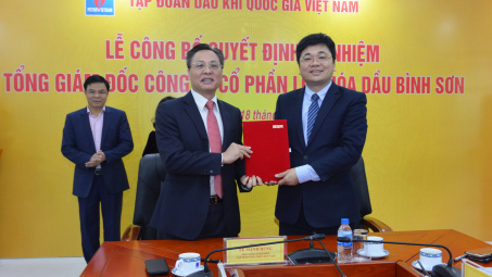 Lọc hóa dầu Bình Sơn công bố Tổng Giám đốc mới