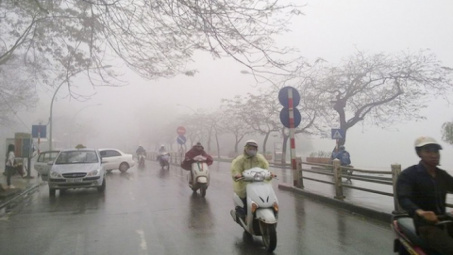 Khu vực Bắc Bộ và Bắc Trung Bộ chuyển mưa rét từ cuối tuần