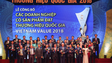 PVN có 5 doanh nghiệp được công nhận Thương hiệu Quốc gia năm 2018