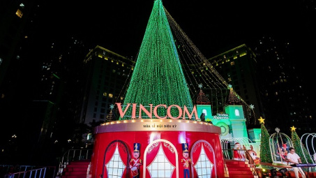 Đón Giáng sinh, Vincom khai trương 5 trung tâm thương mại