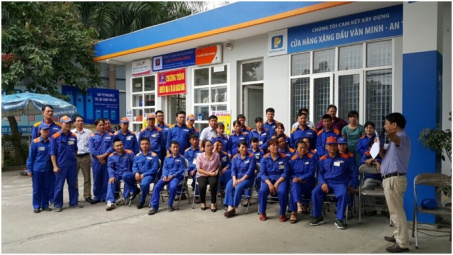 4 tấm gương sáng ở Petrolimex Hà Sơn Bình