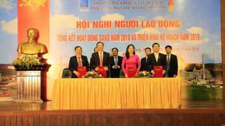 Năm 2019: Lọc hóa dầu Bình Sơn tiếp tục thực hiện trọng tâm thoái vốn sau cổ phần hóa