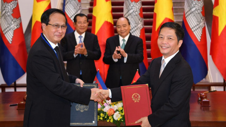 Kết thúc đàm phán Hiệp định Thương mại biên giới Việt Nam – Campuchia