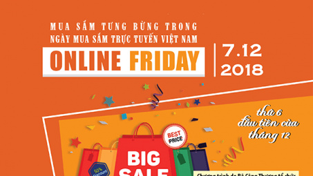 Online Friday 2018 chính thức bùng nổ từ 0h ngày 7/12