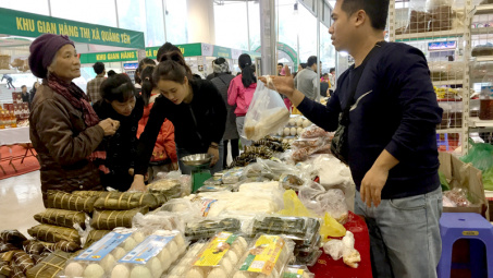 “Đặc sản” OCOP Quảng Ninh đã lên kệ siêu thị phục vụ người dân Thủ đô