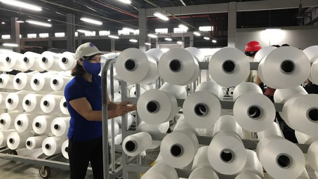 PVTEX vận hành dây chuyền sản xuất sợi thứ 10