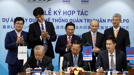 PVGAS hợp tác với Nhật Bản xây dựng hệ thống quản trị phân phối gas
