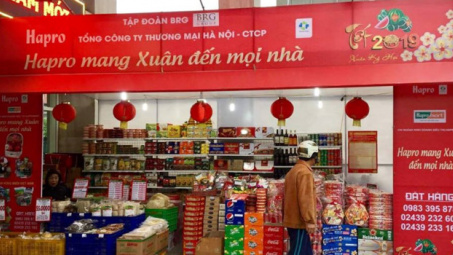 Nhiều cửa hàng của Hapro sẽ mở bán ngày mùng 1 Tết