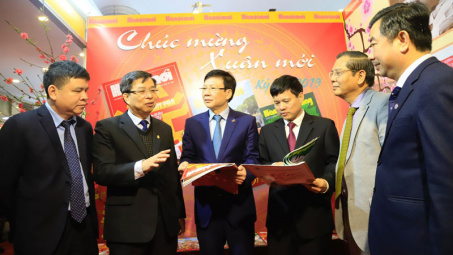 Hội báo Xuân Kỷ Hợi Hà Nội 2019 chính thức được khai mạc