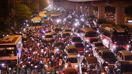 Hà Nội giải tỏa áp lực giao thông trong những ngày giáp Tết