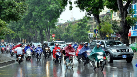 Không khí lạnh tăng cường, Bắc Bộ tiếp tục mưa diện rộng