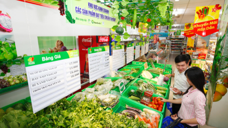 Doanh thu từ ngành bán lẻ tiếp tục đà tăng trưởng