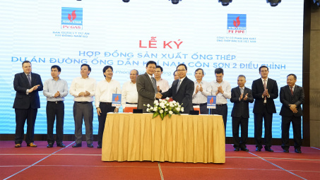 PV GAS ký kết các hợp đồng quan trọng về 2 Dự án đường ống dẫn khí