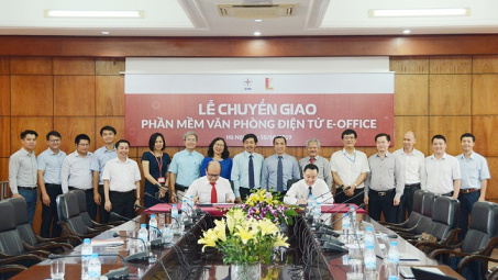 EVN chuyển giao E-OFFICE đến tay Đại học Bách Khoa Hà Nội