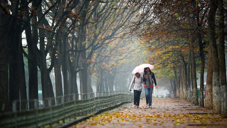 Thời tiết 14/10: Hà Nội se lạnh gió Đông Bắc đầu mùa
