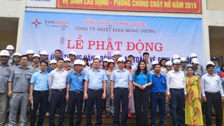 Nhiệt điện Mông Dương: "Nâng cao hiệu quả công tác an toàn trong sản xuất"
