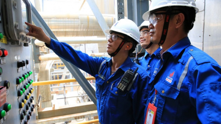 Lọc dầu Dung Quất ứng dụng đốt kép lò: Một giải pháp, đa lợi ích