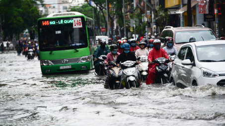 Thời tiết 30/10: Nguy cơ ngập lụt ở Tp. Hồ Chí Minh