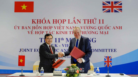Việt Nam - Anh thỏa thuận hợp tác trên 6 lĩnh vực