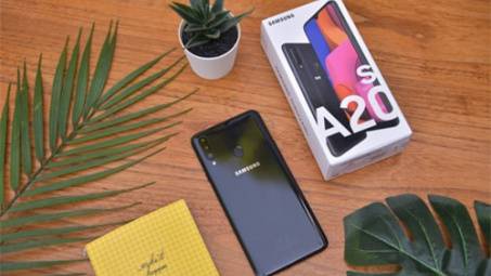Galaxy A20s chính thức lên kệ tại Việt  Nam, thiết kế siêu mỏng, màn hình vô cực