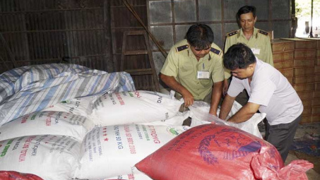 Thu giữ 6 tấn đường không hóa đơn chứng từ tại Phú Yên