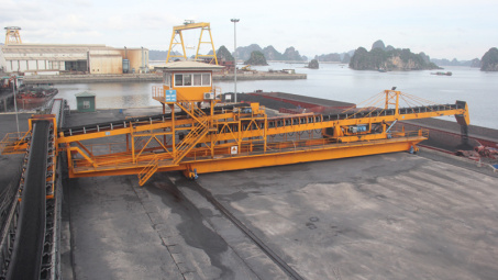 Kiểm soát dòng than bằng hệ thống camera giám sát