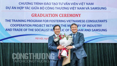 Bộ Công Thương "bắt tay" Samsung đào tạo nhân lực