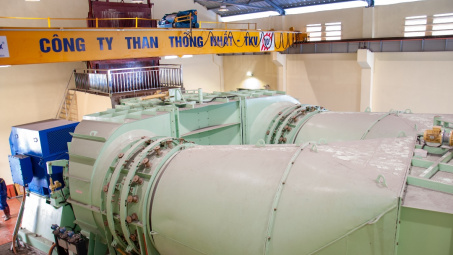 Khánh thành "Trạm quạt gió chính VO-22 mức +55 khu Lộ Trí"