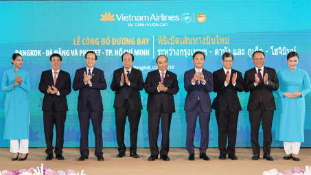 Thủ tướng dự khai trương đường bay mới nối Việt Nam - Thái Lan