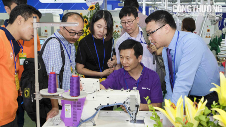 Doanh nghiệp dệt may mạnh dạn đầu tư công nghệ, thiết bị 4.0