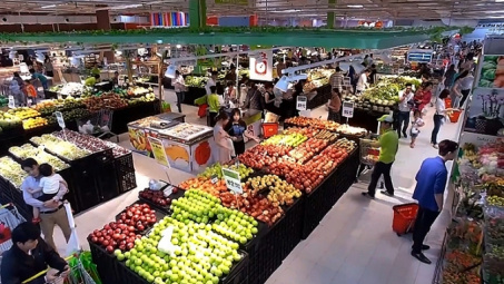 Doanh thu bán lẻ hàng hóa 10 tháng đạt 3 triệu tỷ đồng