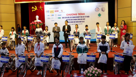 550 triệu đồng hỗ trợ trẻ em "gặp khó" trên địa bàn TP Hà Nội