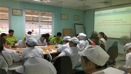 Sở Công Thương Nam Định mở các lớp tập huấn an toàn thực phẩm