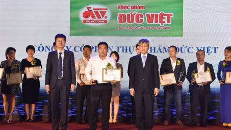 Thực phẩm Đức Việt vào Top 100 Sản phẩm - Dịch vụ Tin & Dùng 2019