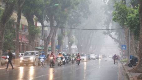 Thời tiết 18/12: Hà Nội sáng có mưa nhỏ