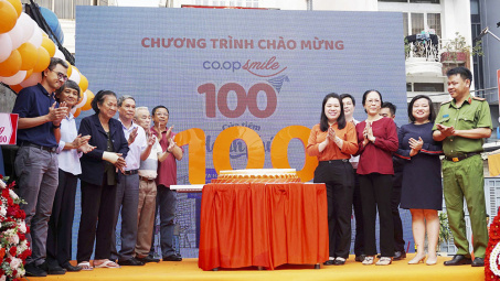 Co.op Smile chào đón cửa hàng bách hóa hiện đại thuần Việt thứ 100